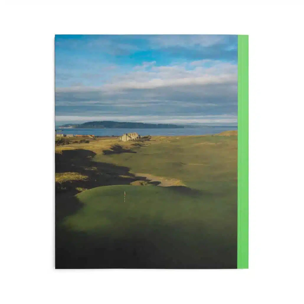 the golfer's journal N°16 art affiche livre dos