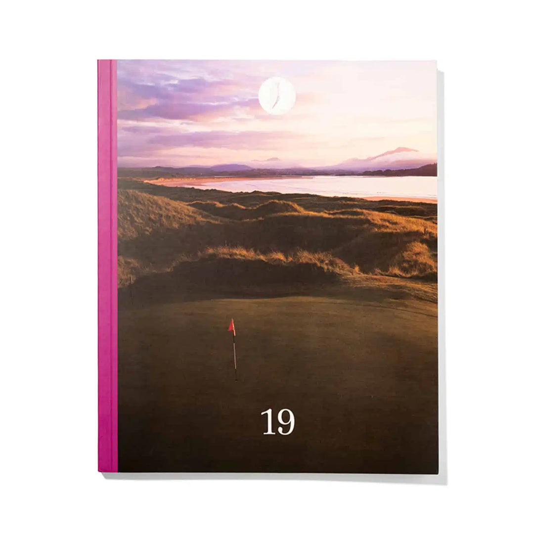 the golfer's journal 19 art affiche livre couverture