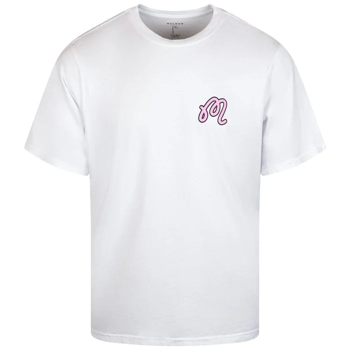 <tc>Malbon Golf X Keith Haring - SS Tee-Shirt White</tc>