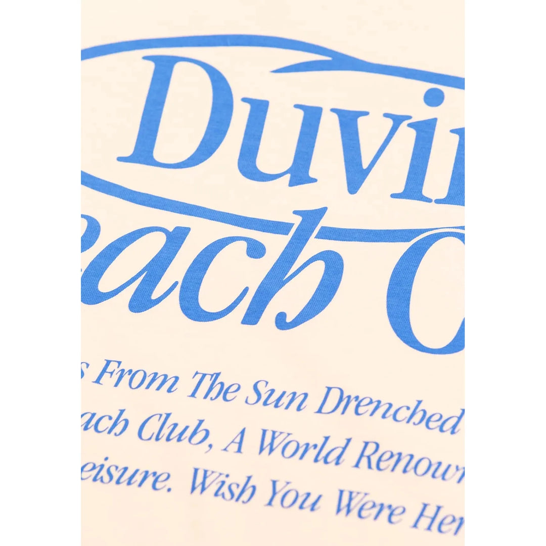 tee shirt femme surf duvin beach club duvin design Co natural logo