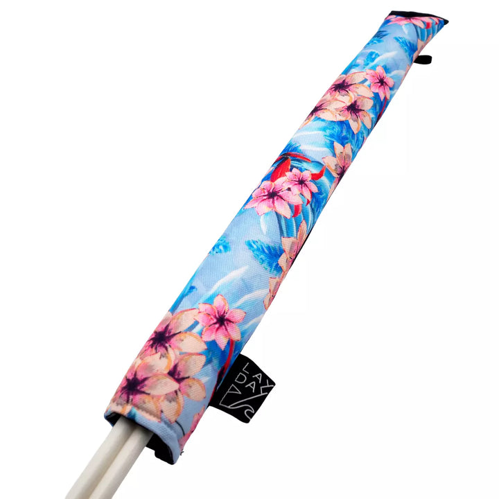 couvre baguette alignement stick cover Lay Day golf hawaiian flowers pink