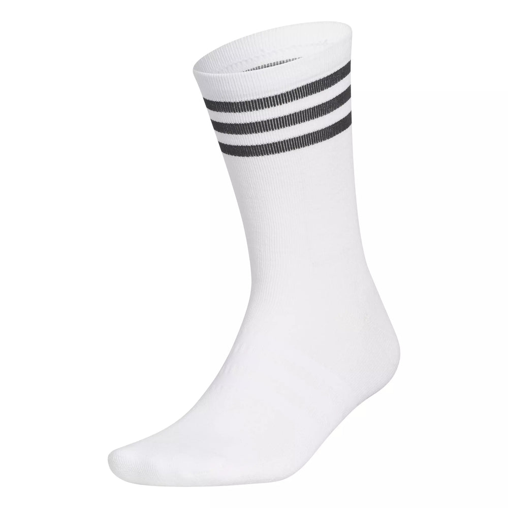 chaussettes de golf adidas golf blanches bandes
