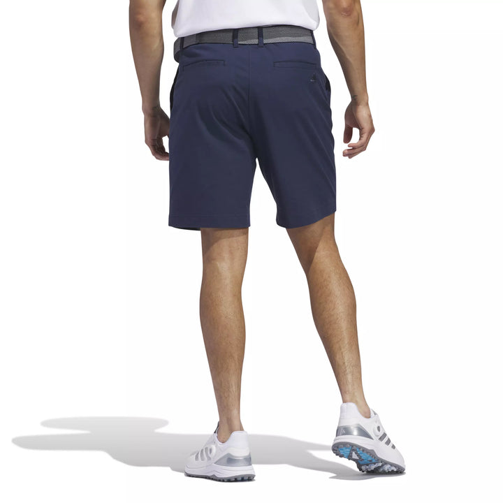 short de golf adidas go to 5 pockets bleu porté dos