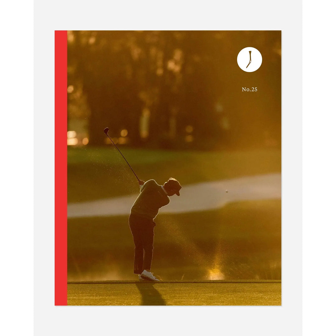 livre art photos de golf the golfer's journal N°25 couverture