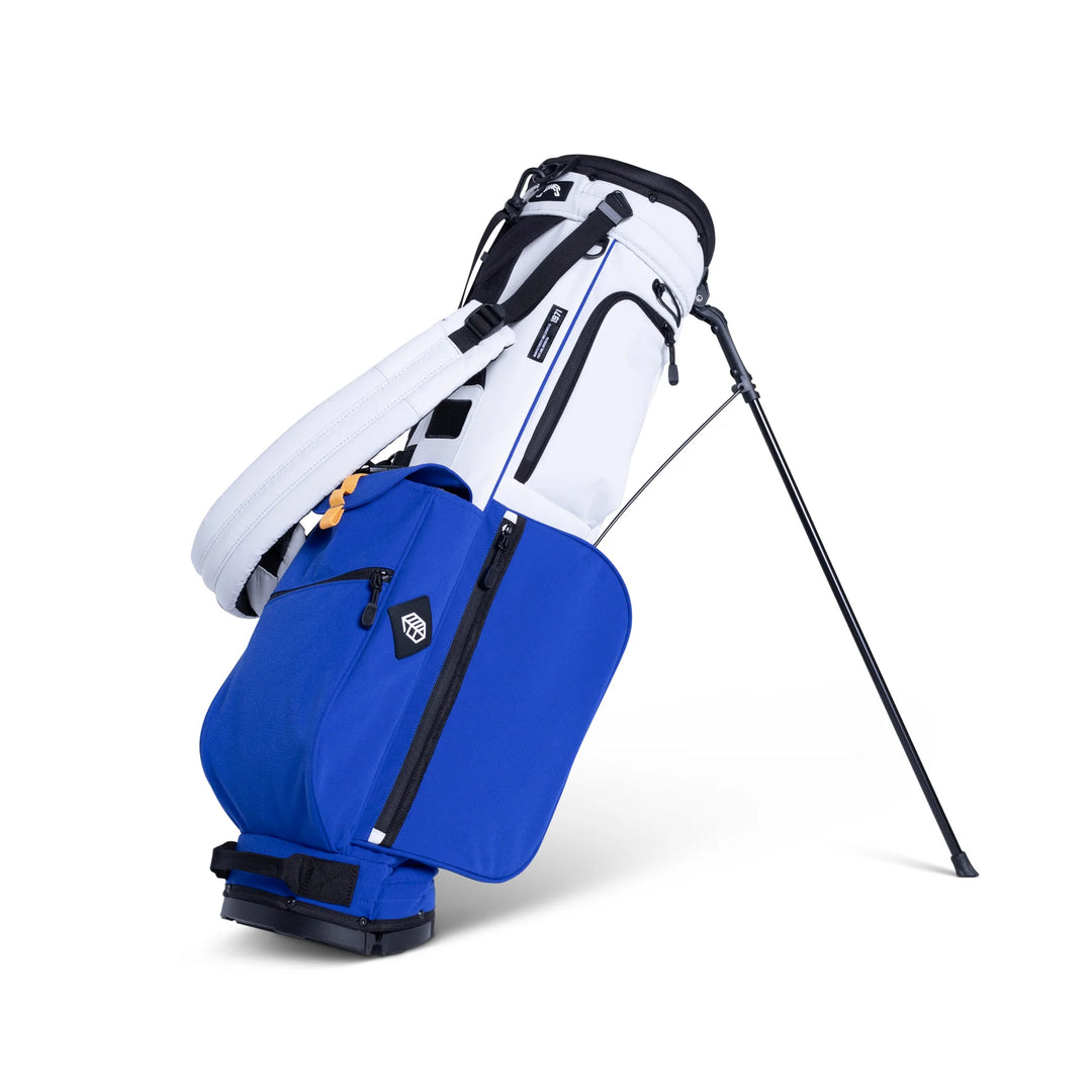 sac de golf jones rover R stand blanc bleu