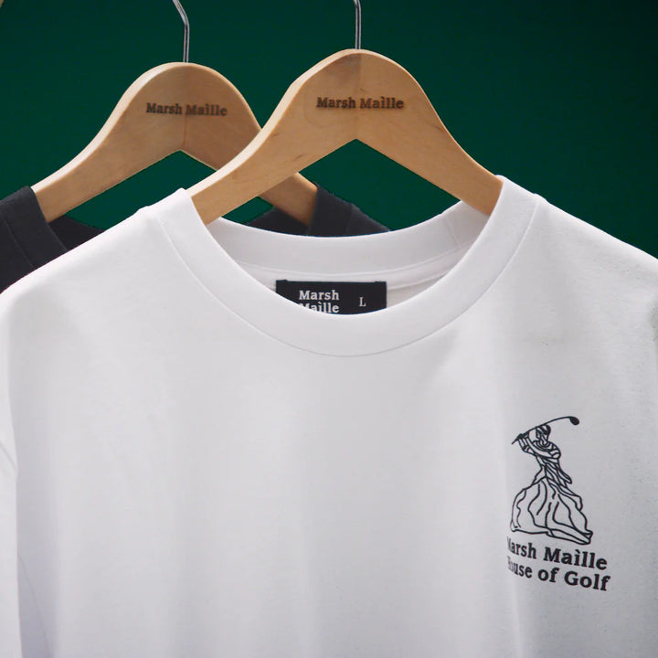 tee shirt golf surf marsh maille house of golf cintre