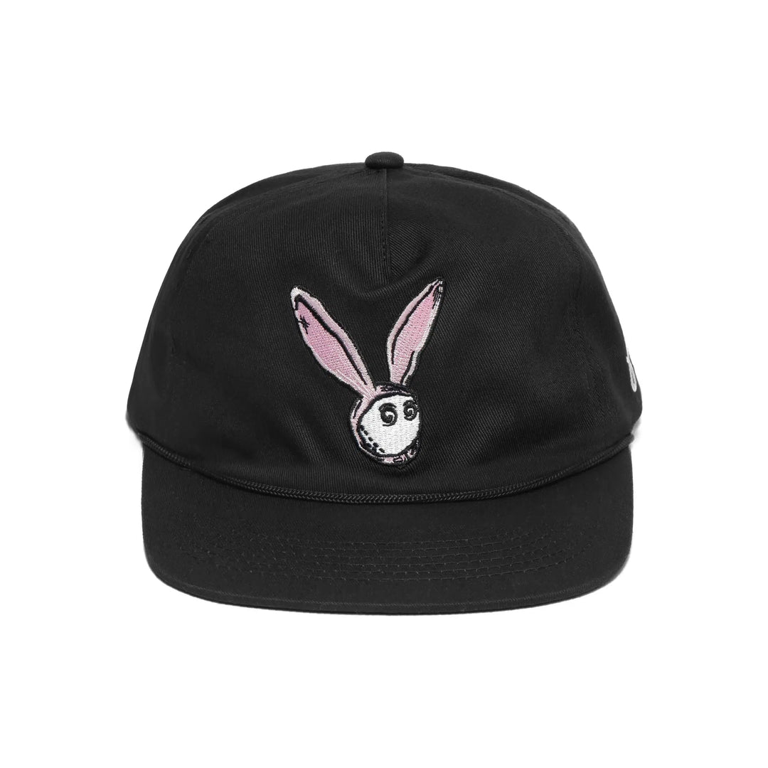 casquette de golf malbon golf rabbit collection lapin noire