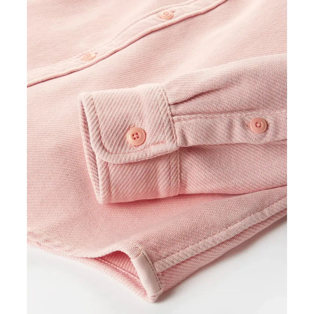 chemise surf outerknown blanket chroma rose manche
