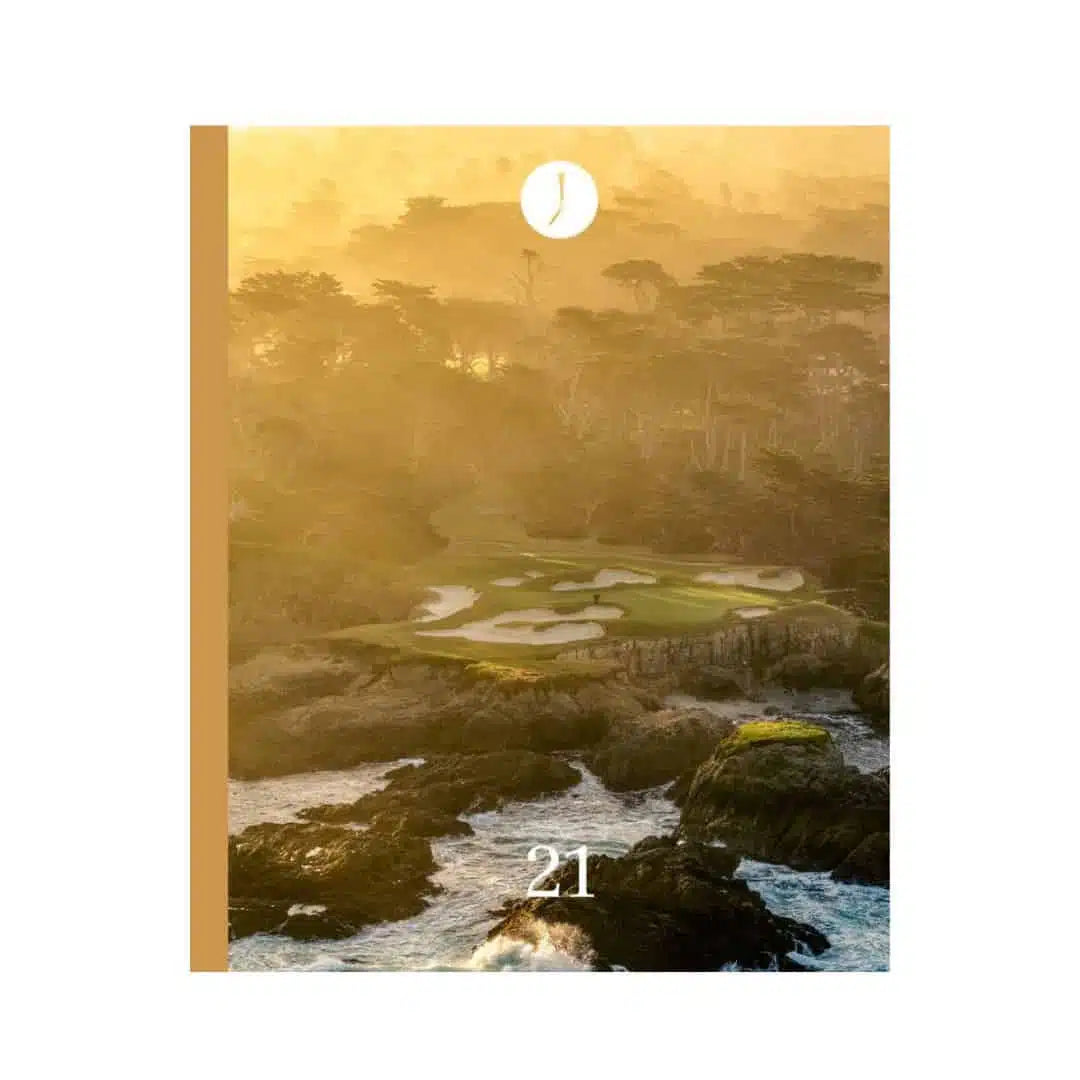 the golfer's journal 21 art affiche livre couverture