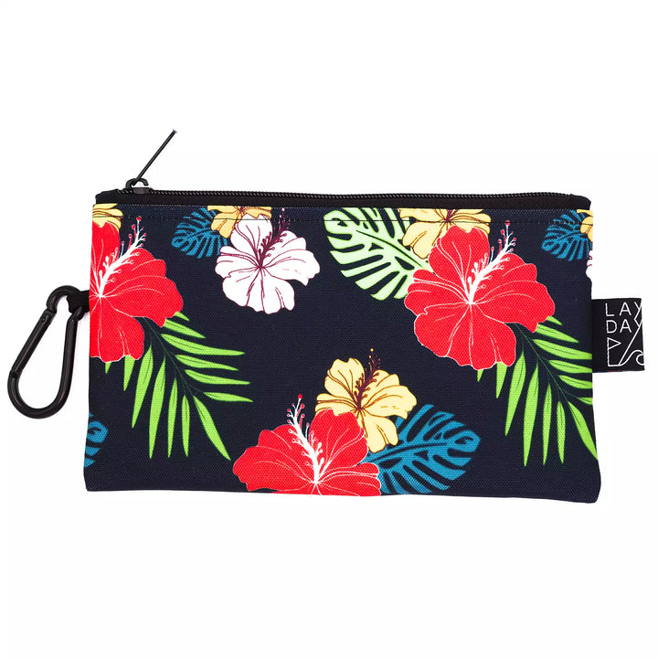 petite pochette golf lay day golf tropical beat black