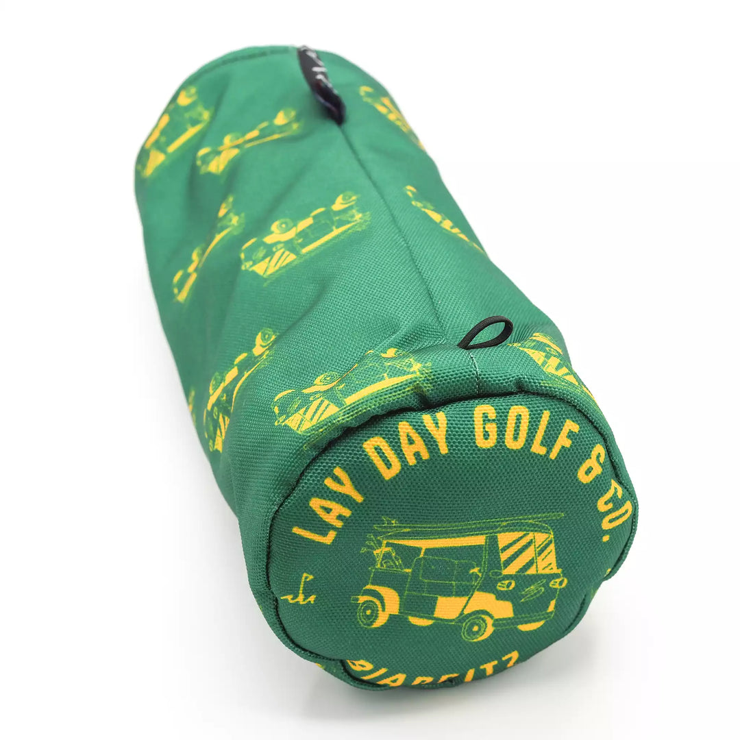 couvre bois de parcours lay day golf van life green dos