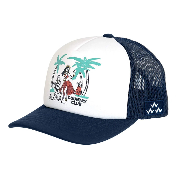 casquette de golf et surf birds of condor aloha