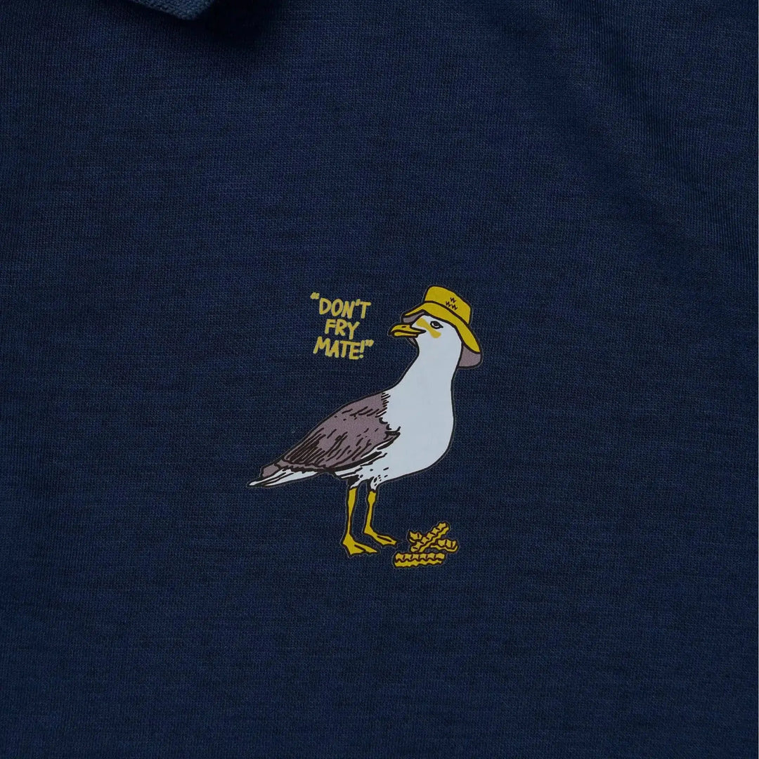polo de golf manches longues birds of condor seagull logo
