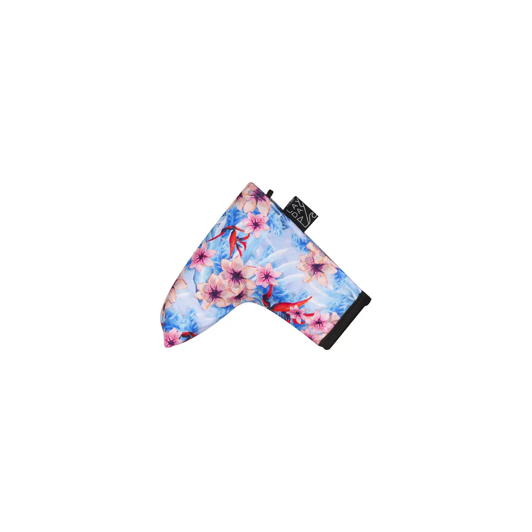 couvre putter blade lay day golf hawaiian flowers pink