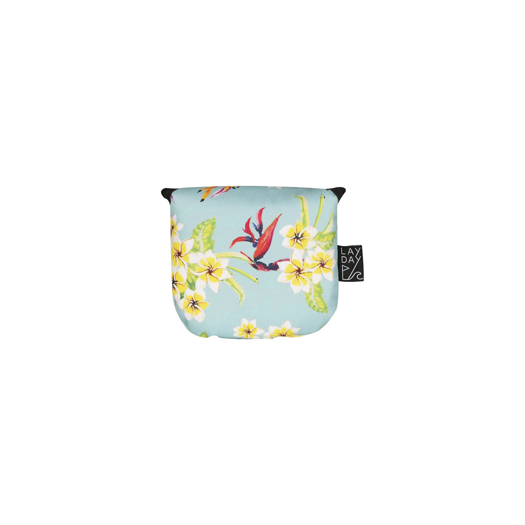 couvre putter golf lay day golf hawaiian flowers turquoise