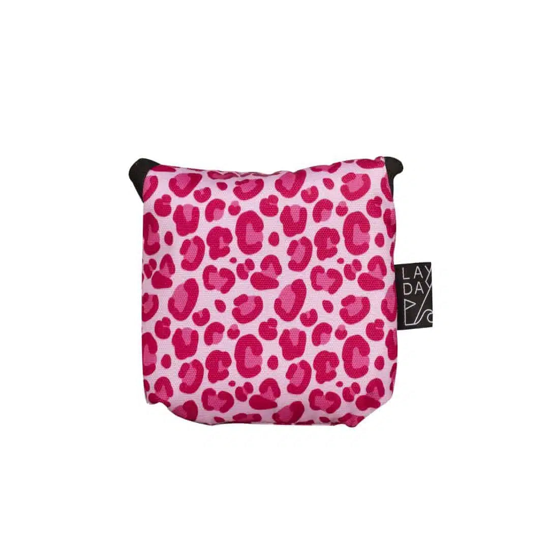 couvre putter golf lay day golf leopardo pink