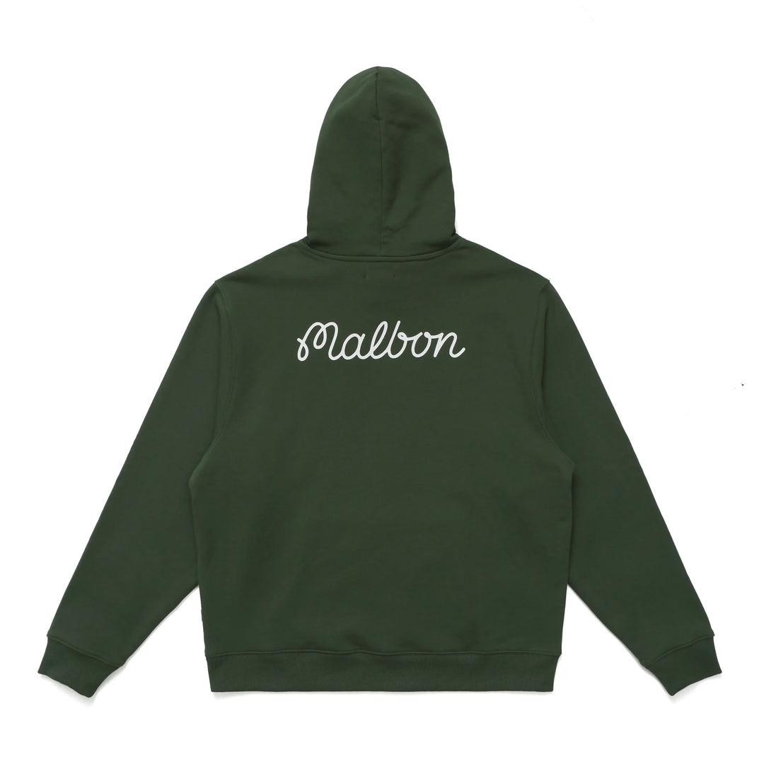 hoodie golf malbon golf tiger bucket collection vert dos