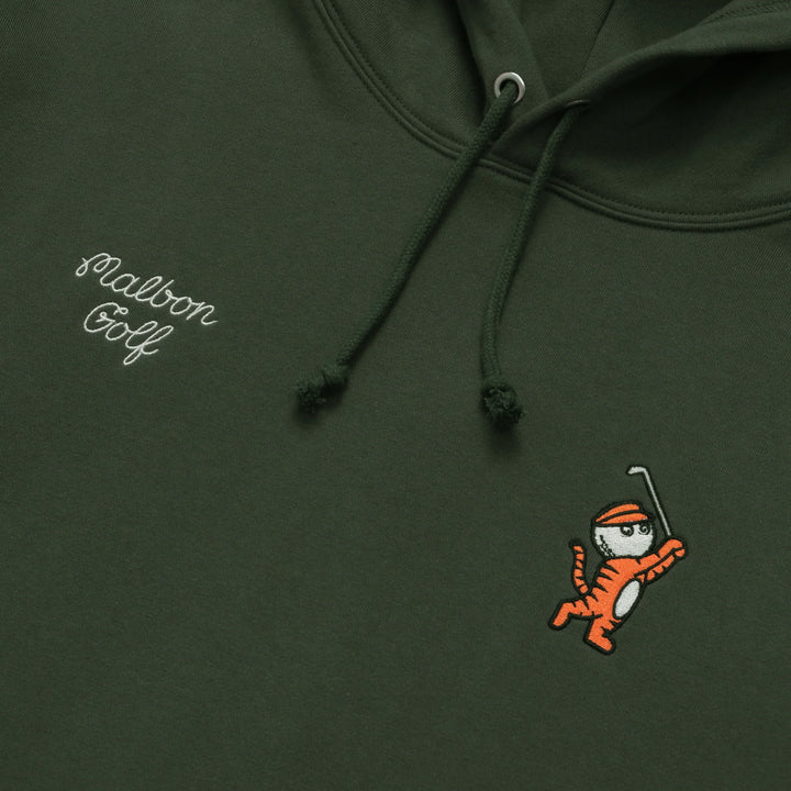 hoodie golf malbon golf tiger bucket collection vert logos