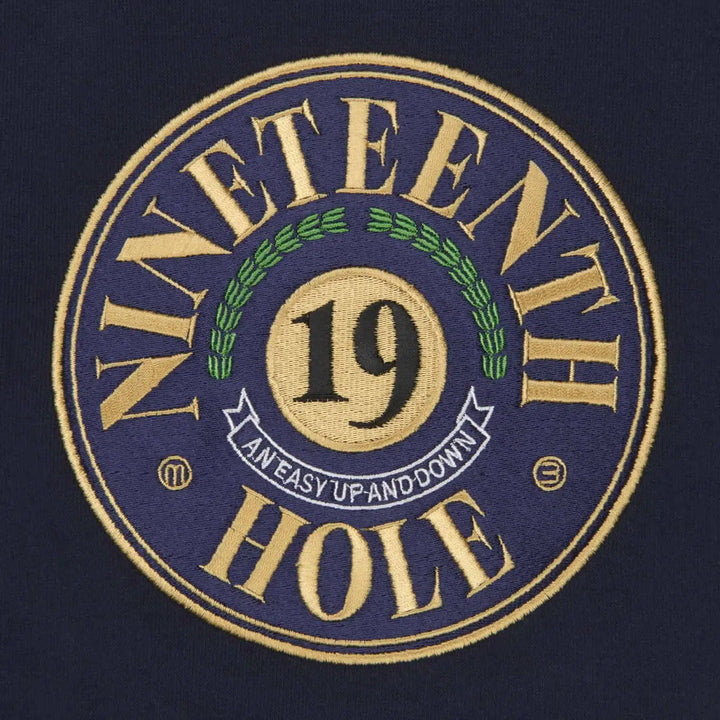 hoodie de golf manors nineteenth hole logo