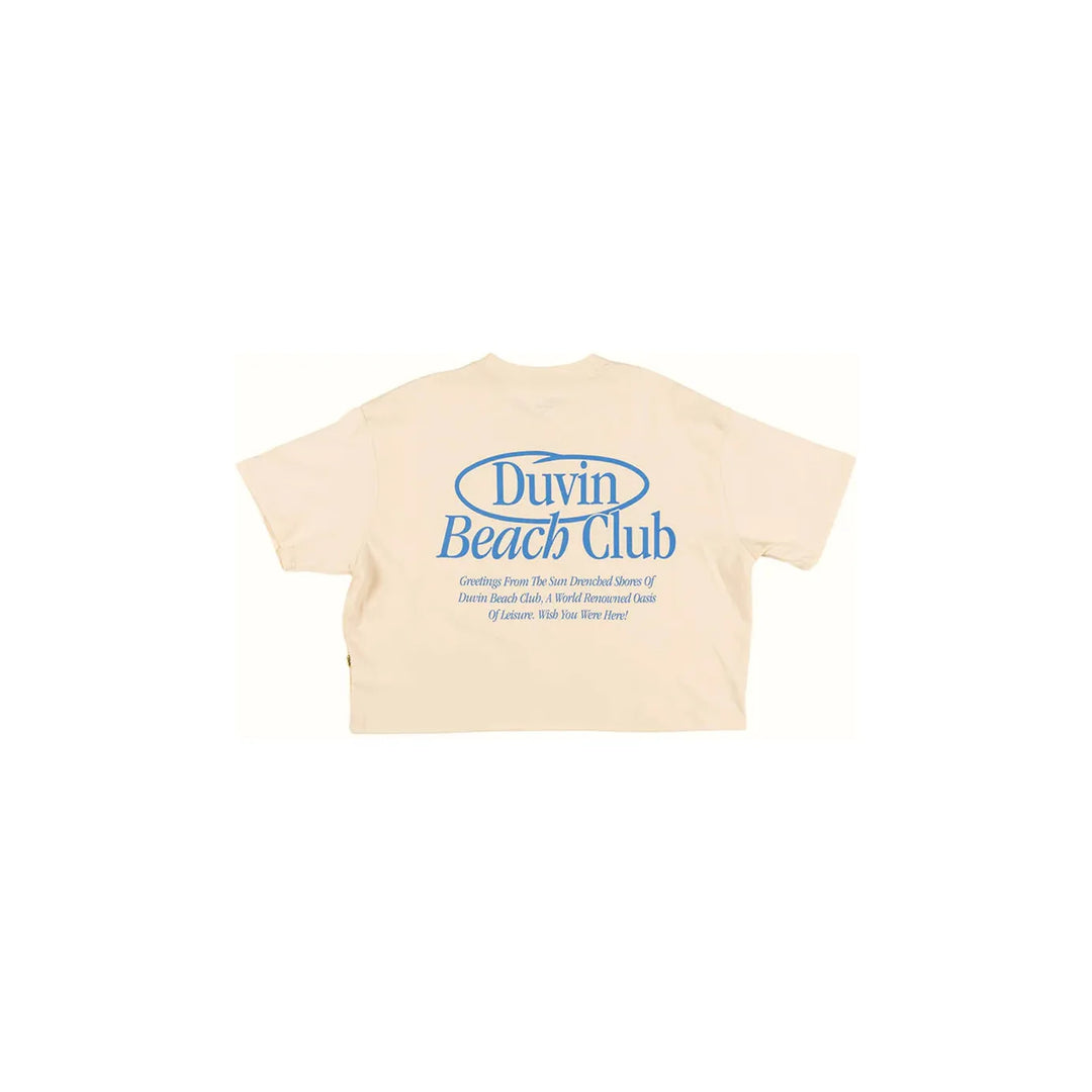 tee shirt femme surf duvin beach club duvin design Co natural