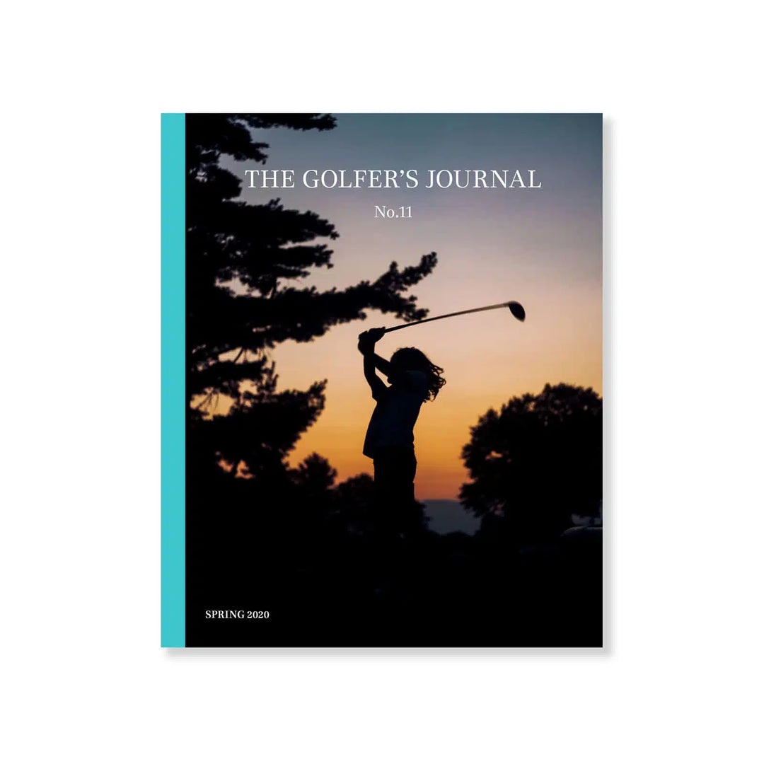 the golfer's journal 11 art affiche livre couverture