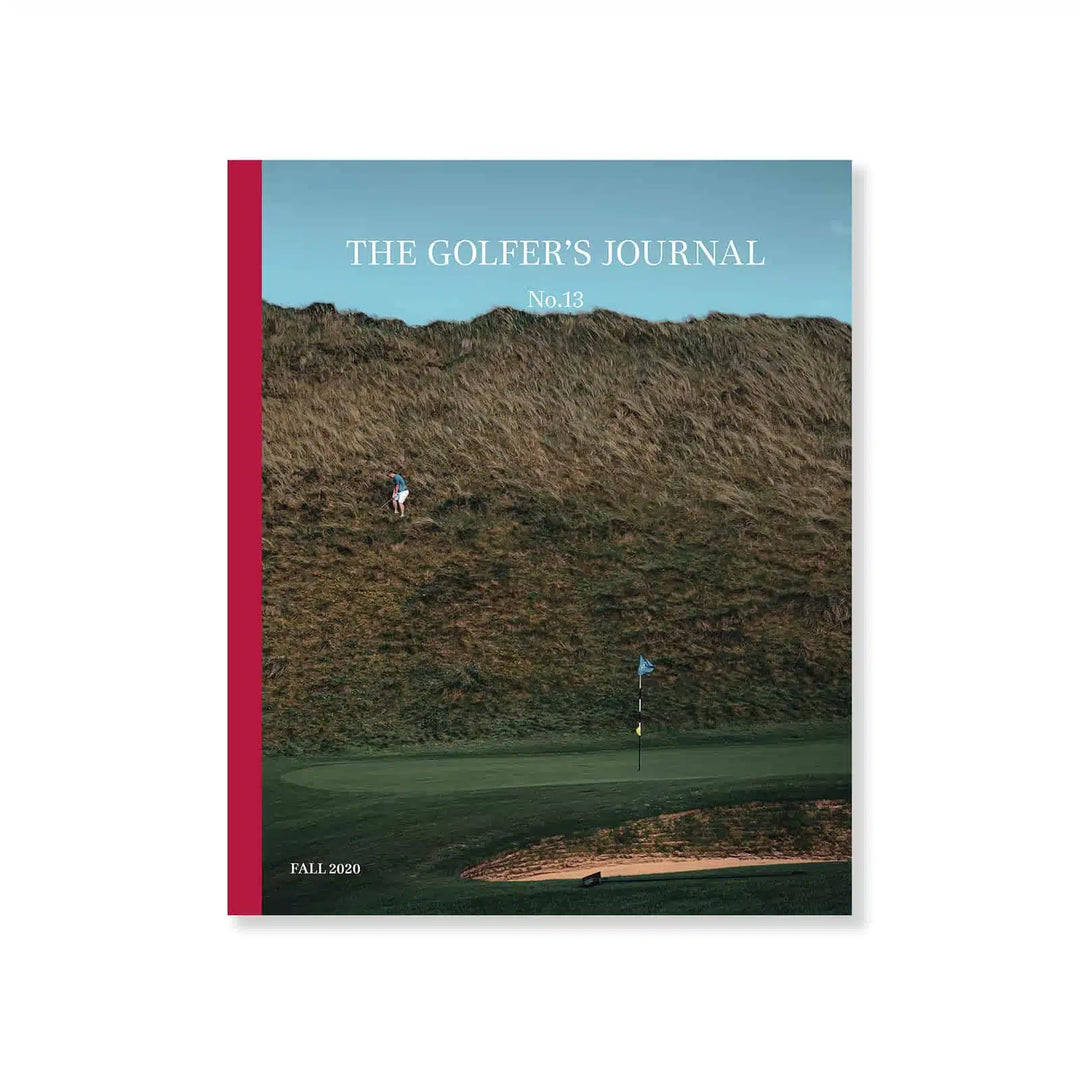 the golfer's journal N°13 art affiche livre couverture