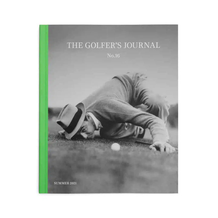 the golfer's journal N°16 art affiche livre couverture