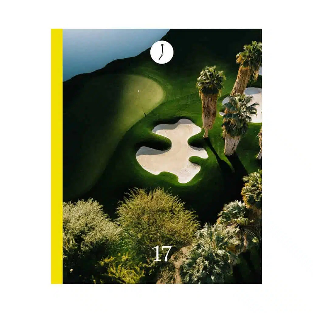 the golfer's journal N°17 art affiche livre couverture