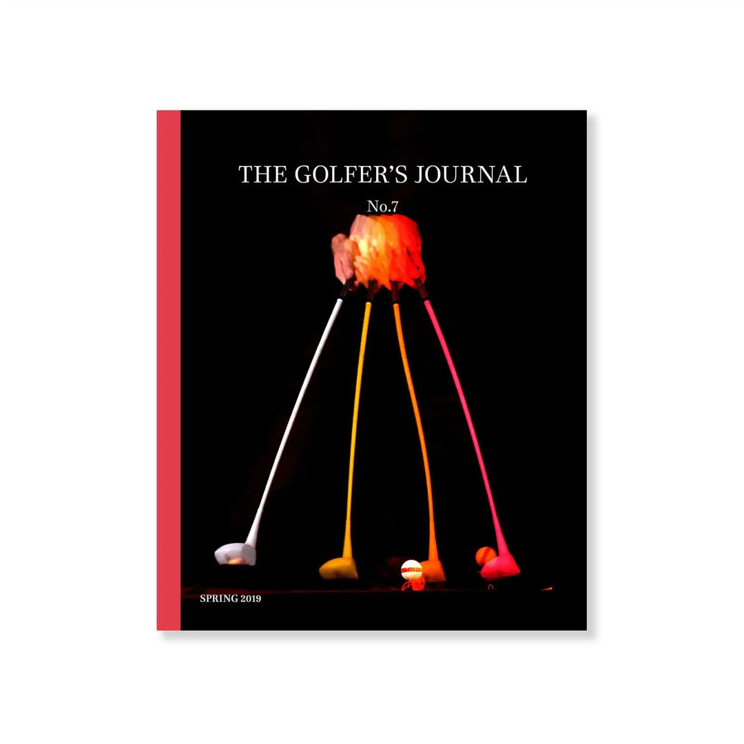 the golfer's journal N°7 art affiche livre couverture