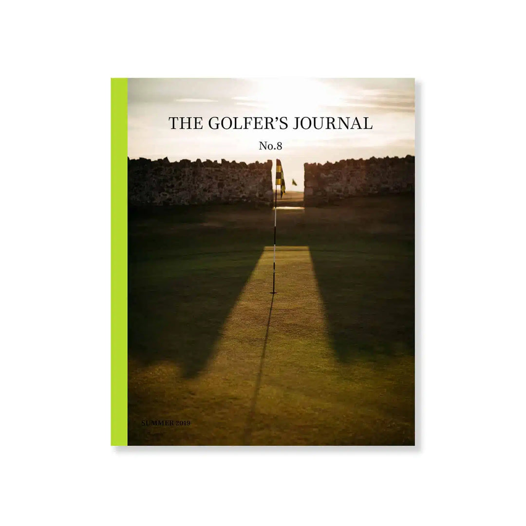 the golfer's journal N°8 art affiche livre couverture