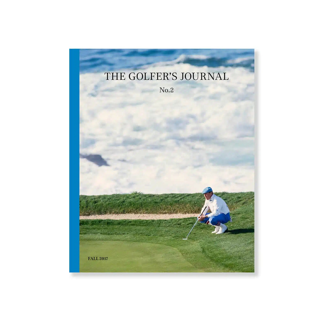 the golfer's journal N°2 livre affiche art
