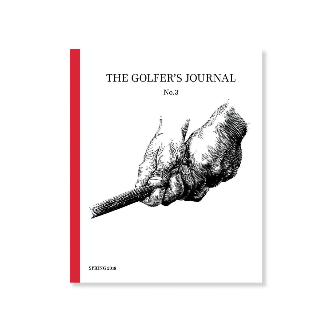 the golfer's journal N°3 livre affiche art