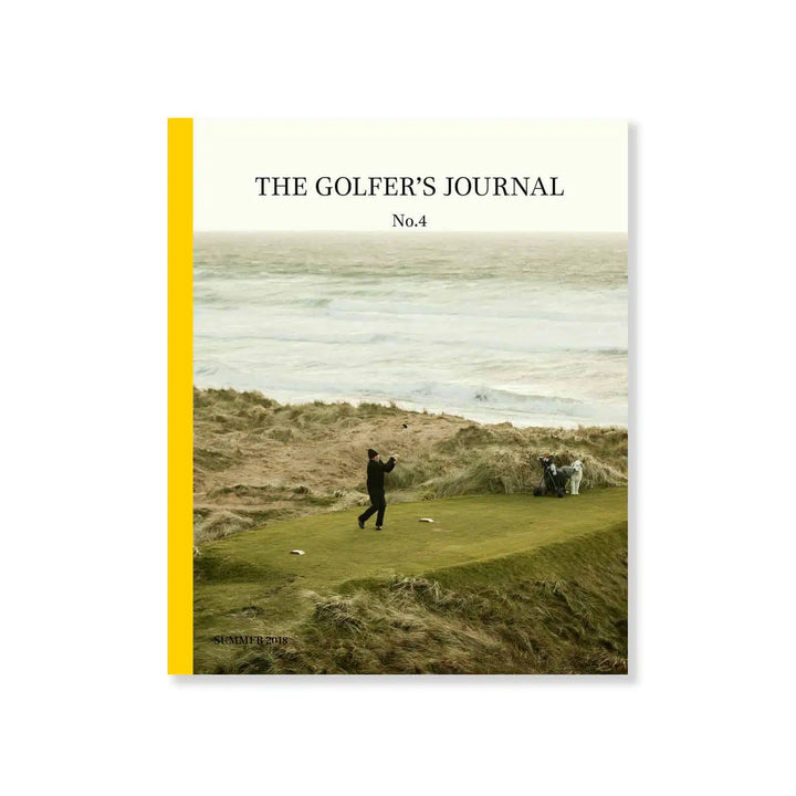 the golfer's journal N°4 art affiche livre couverture